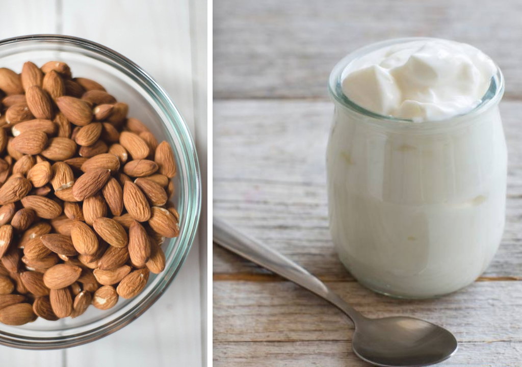 Yogurt vegano de almendras o coco - básico en la cocina saludable